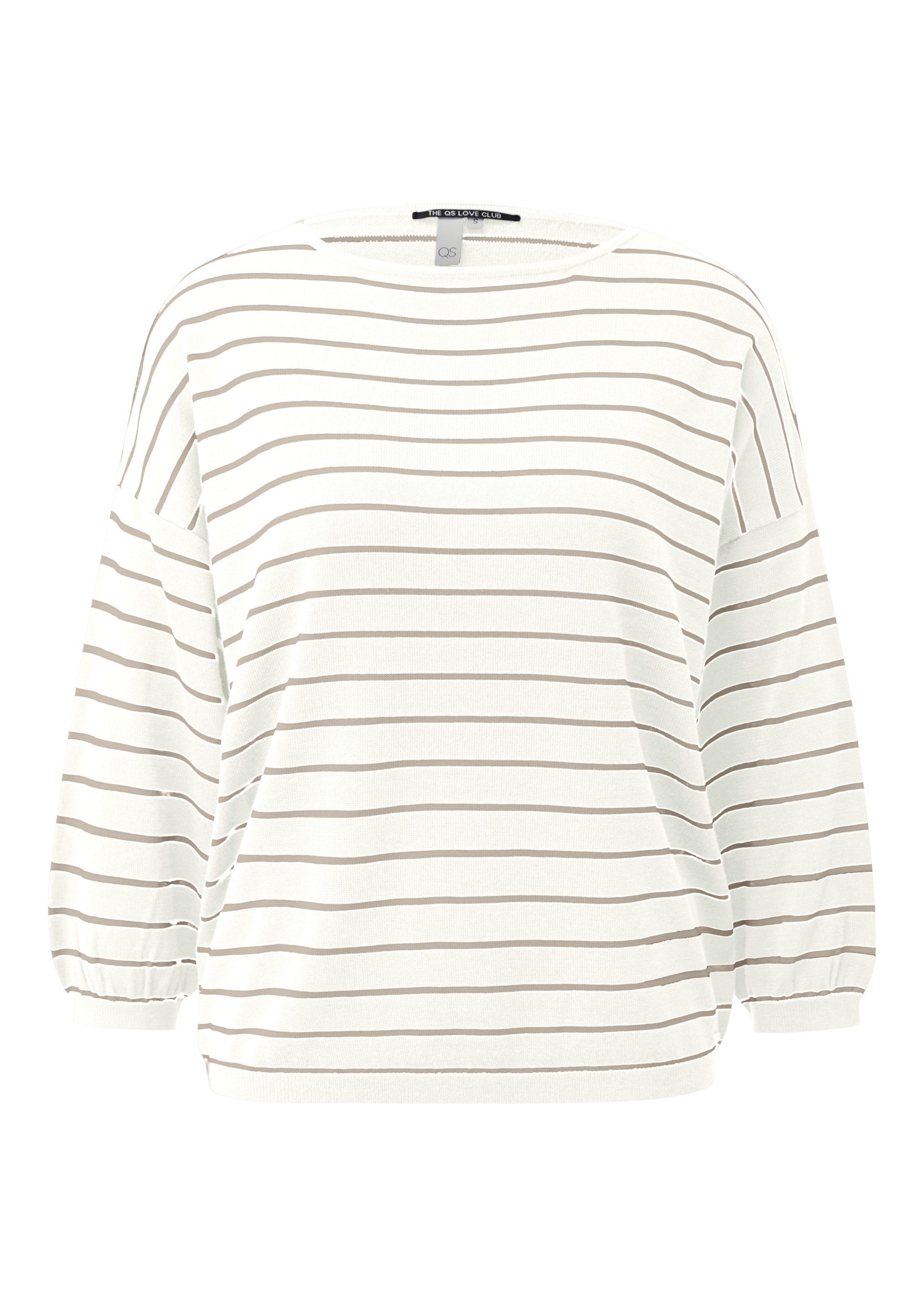 

QS Свитер в бежевом цвете