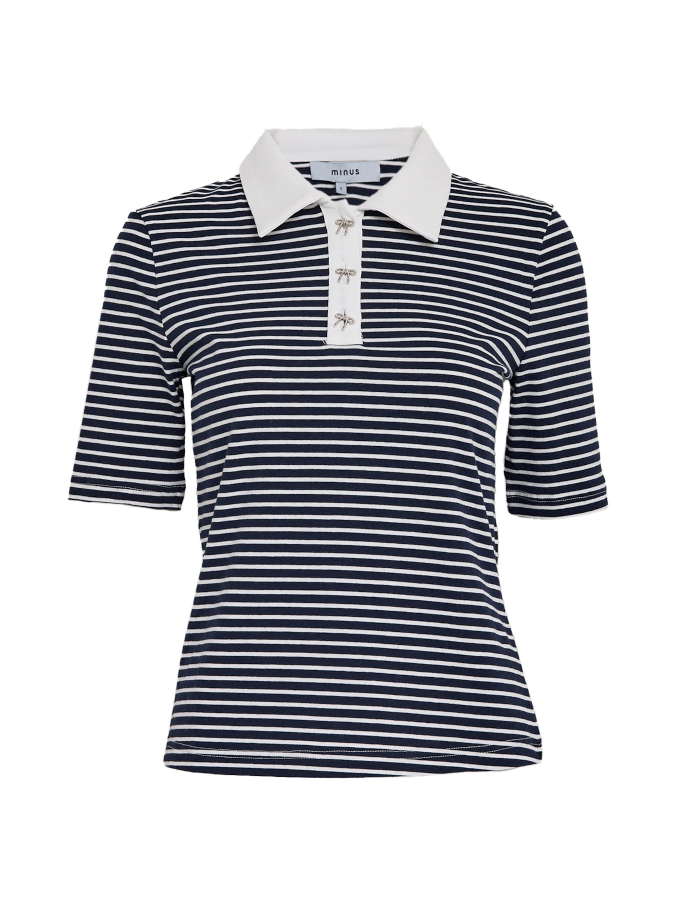 

Minus Лонгслив 'Malle' в синем цвете