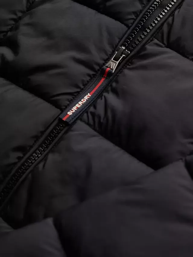 Стеганая куртка Superdry, Black — фото 4