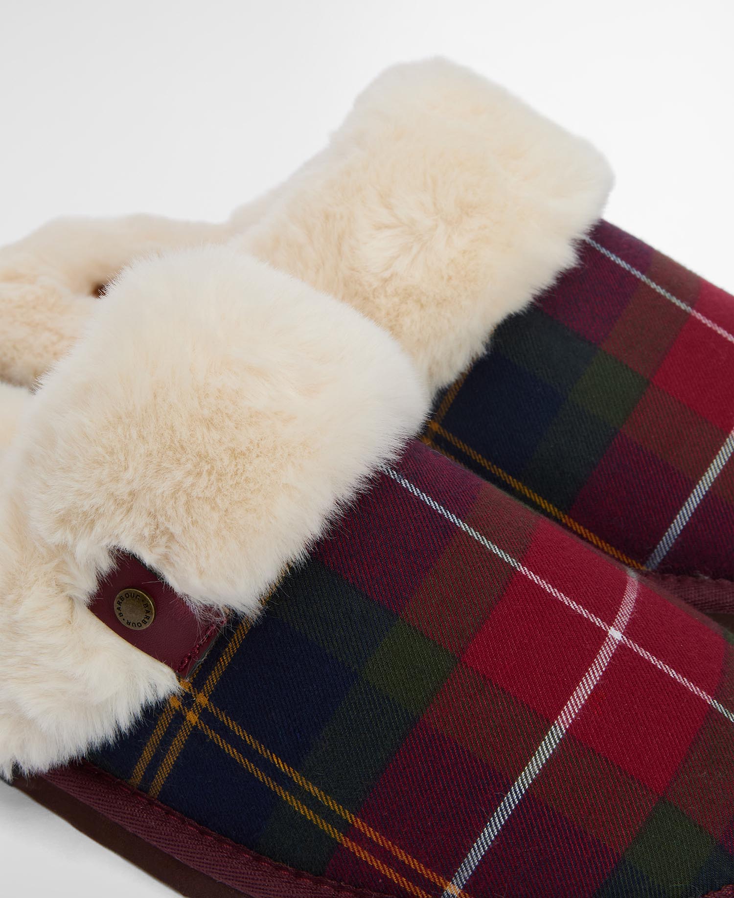 Тапочки Barbour Claudia Tartan Mule, Winterberry Tartan — фото 3
