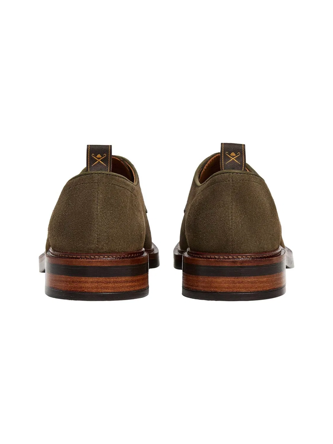 Туфли на шнуровке 'Egmont Fine' Hackett London, Khaki — фото 4