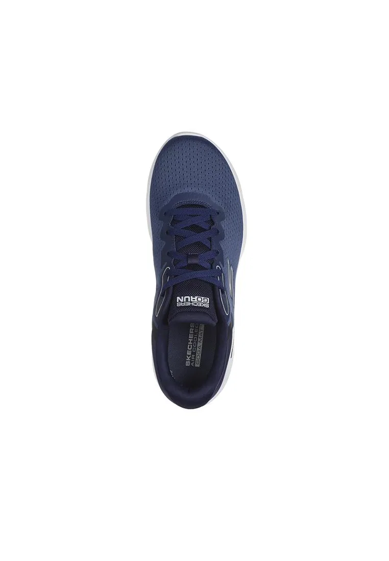 Кроссовки мужские, легкие, GO RUN LITE, Skechers, темно-синий — фото 2