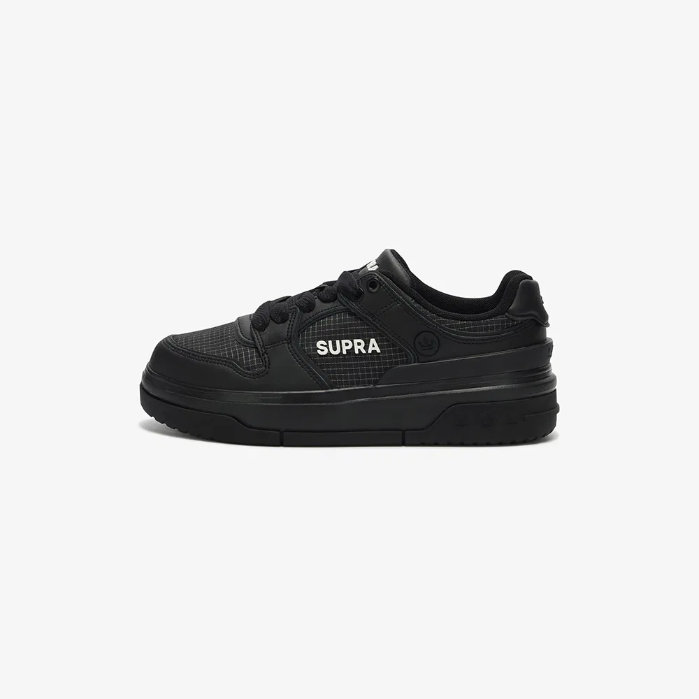 Мужские чёрные низкие кроссовки Vaider X от Supra