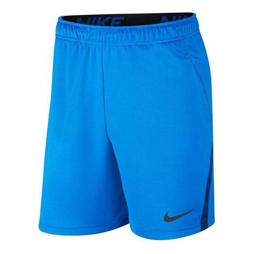 

Шорты dri-fit quick dry training shorts blue Nike, синий