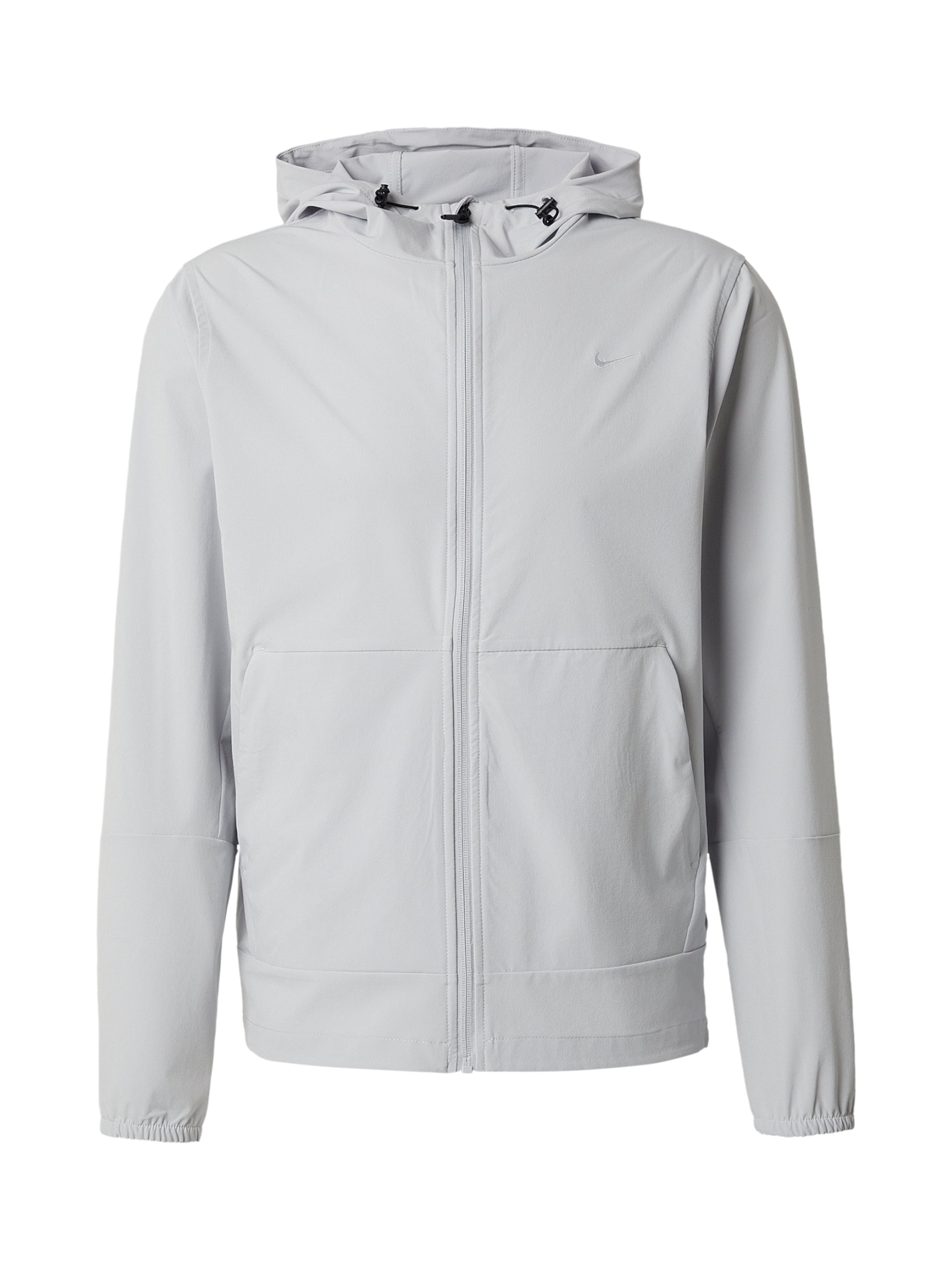 

NIKE Спортивная куртка 'Unlimited' в светло-сером цвете
