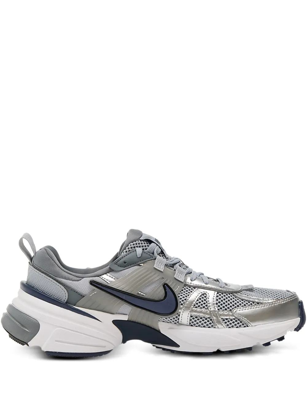 

Кроссовки V2K Run с эффектом металлик Nike, серый