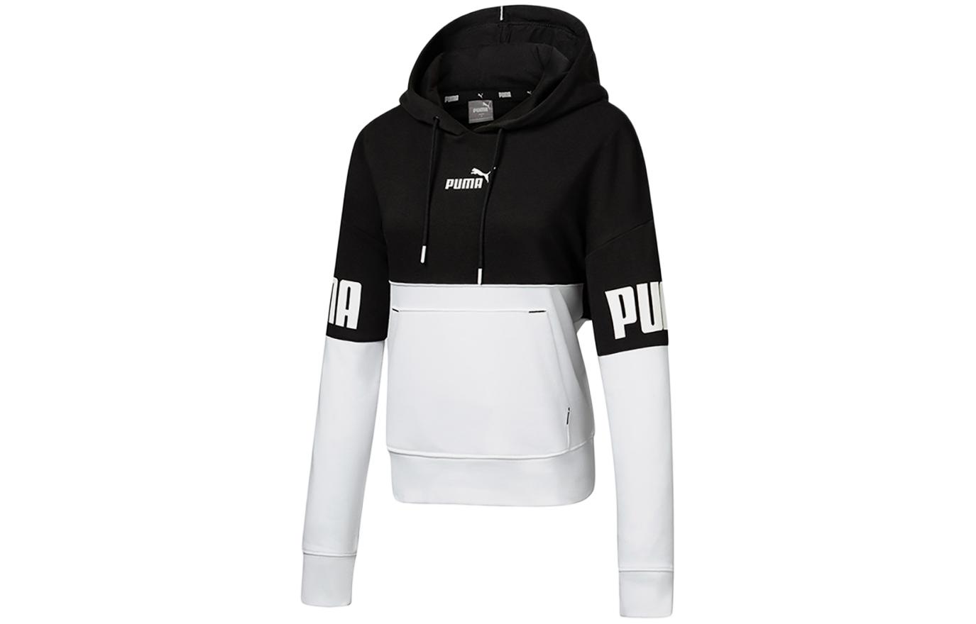 

Женская толстовка Puma, цвет Black/White