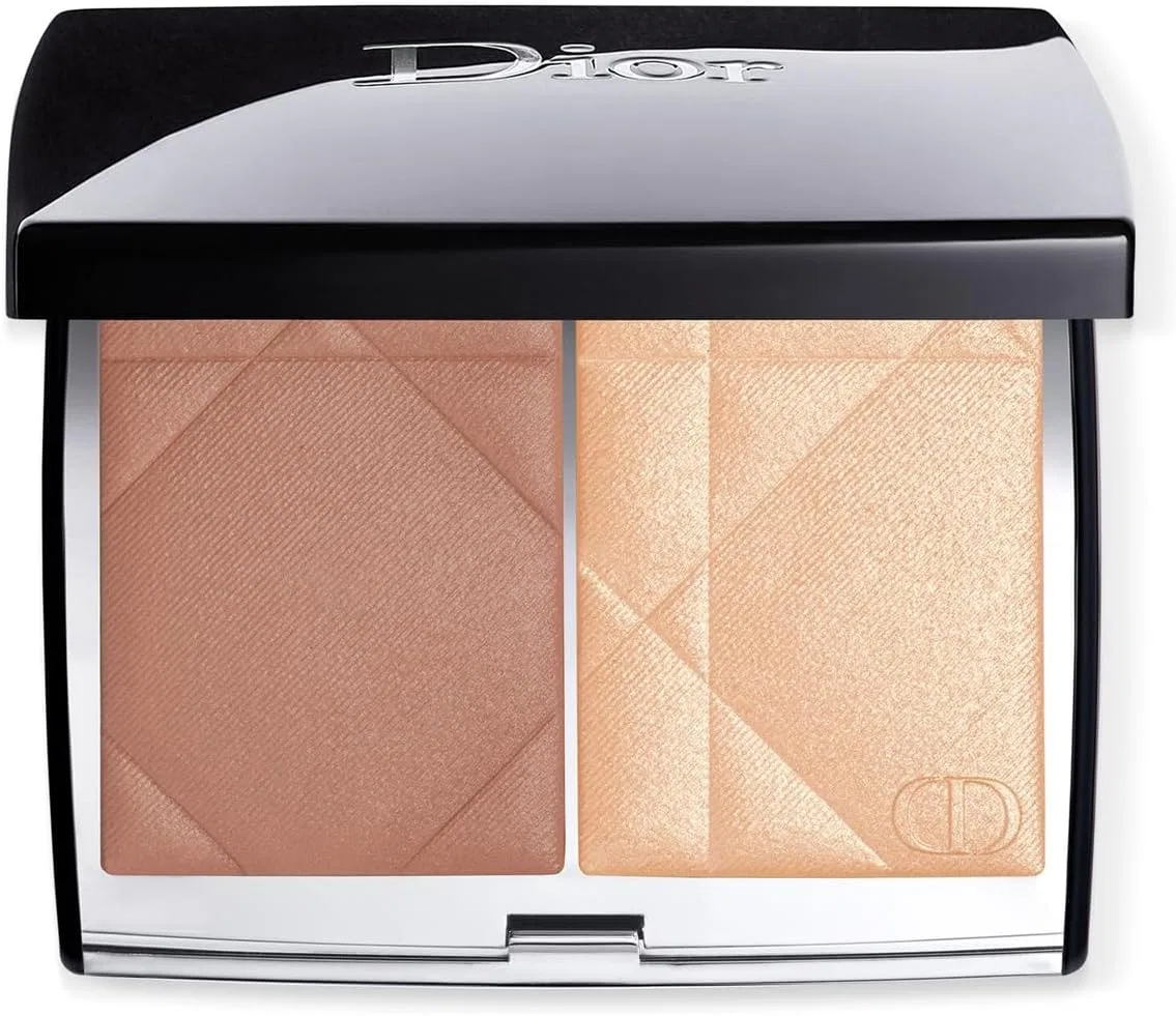 Румяна и хайлайтер Dior Skin Rouge Blush Color & Glow Duo Palette 100 Diorissimo 8g
