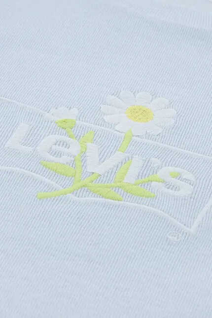 Футболка детская с коротким рукавом DAISY BATWING Levi's, голубой — фото 3