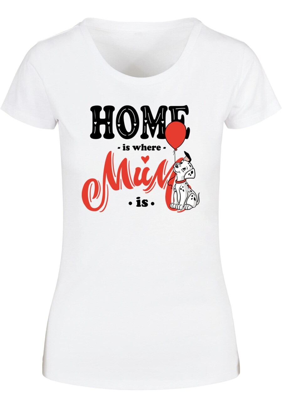 

Футболка ABSOLUTE CULT Shirt Mother s Day - 101 Dalmatians Home Is Where Mum Is, белый