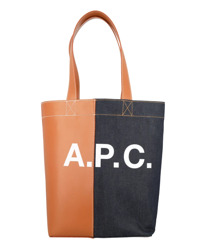 

Карамельная сумка тоут Axel A.P.C., мультиколор