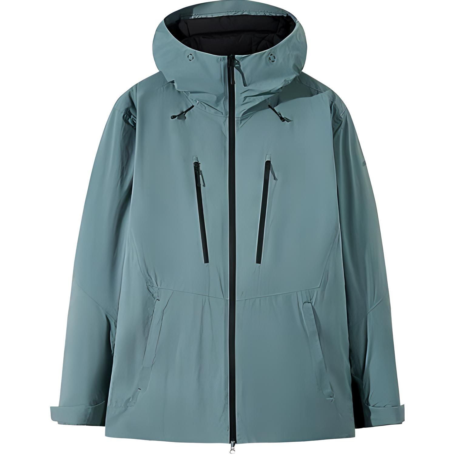 

ANTA Пуховик мужской Yan Mountain Blue/Basic Black, Yanshan Blue/Basic Black