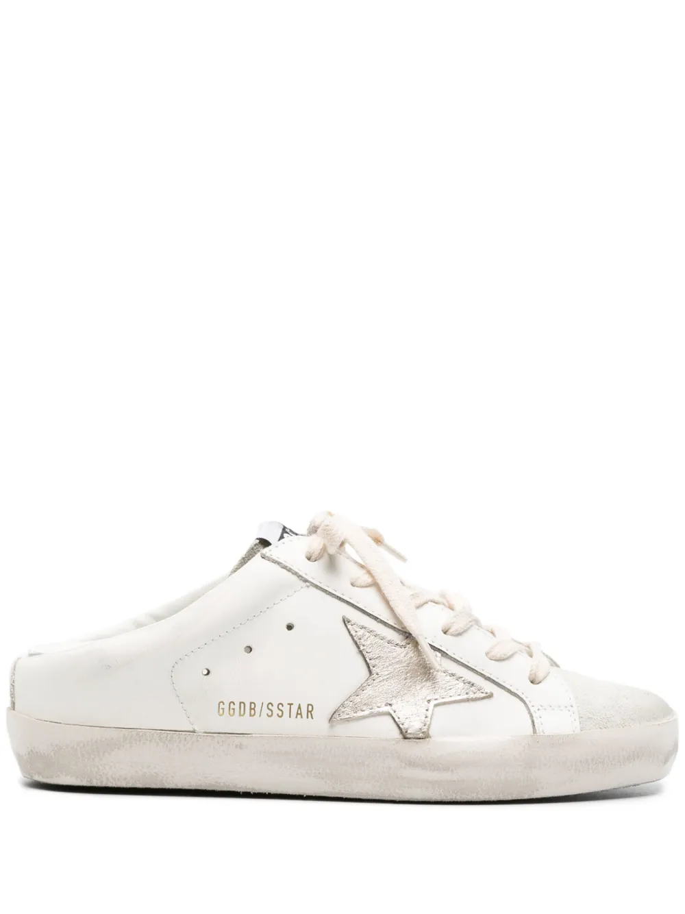 Кеды-сабо Super-Star GOLDEN GOOSE, белый