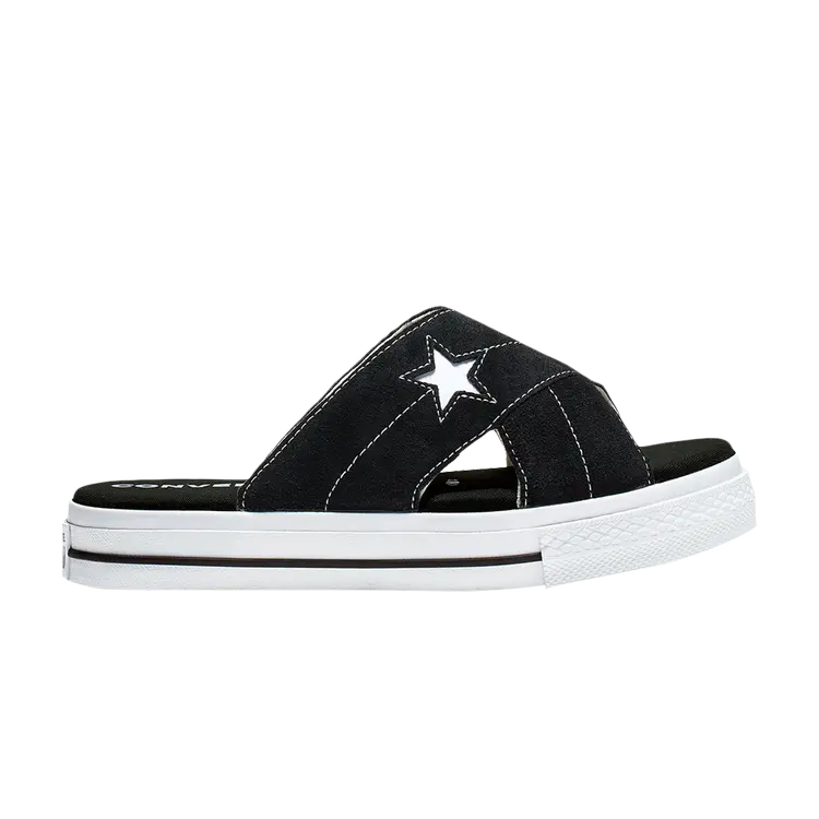 Кроссовки Converse Wmns One Star Sandal Slip, черный