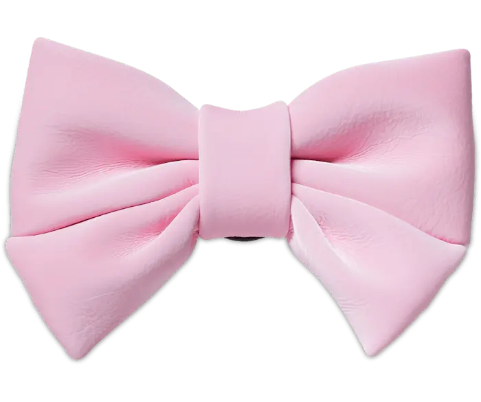 

Джиббитсы Pink Oversized Bow Crocs