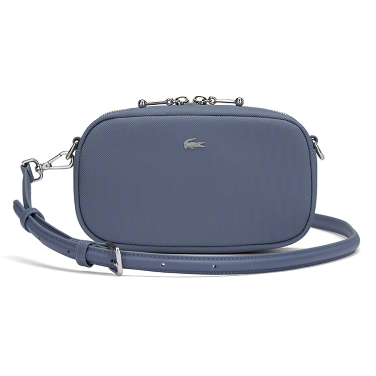 

LACOSTE Плечевая сумка из ПВХ через плечо для женщин в синем цвете, Blue