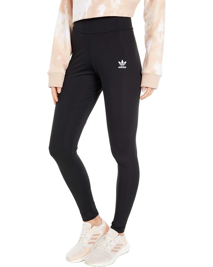 

Брюки Adidas High-waisted Tights, черный