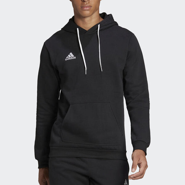 Толстовка solid color soccer/football sports pullover black Adidas, мультиколор — фото 2