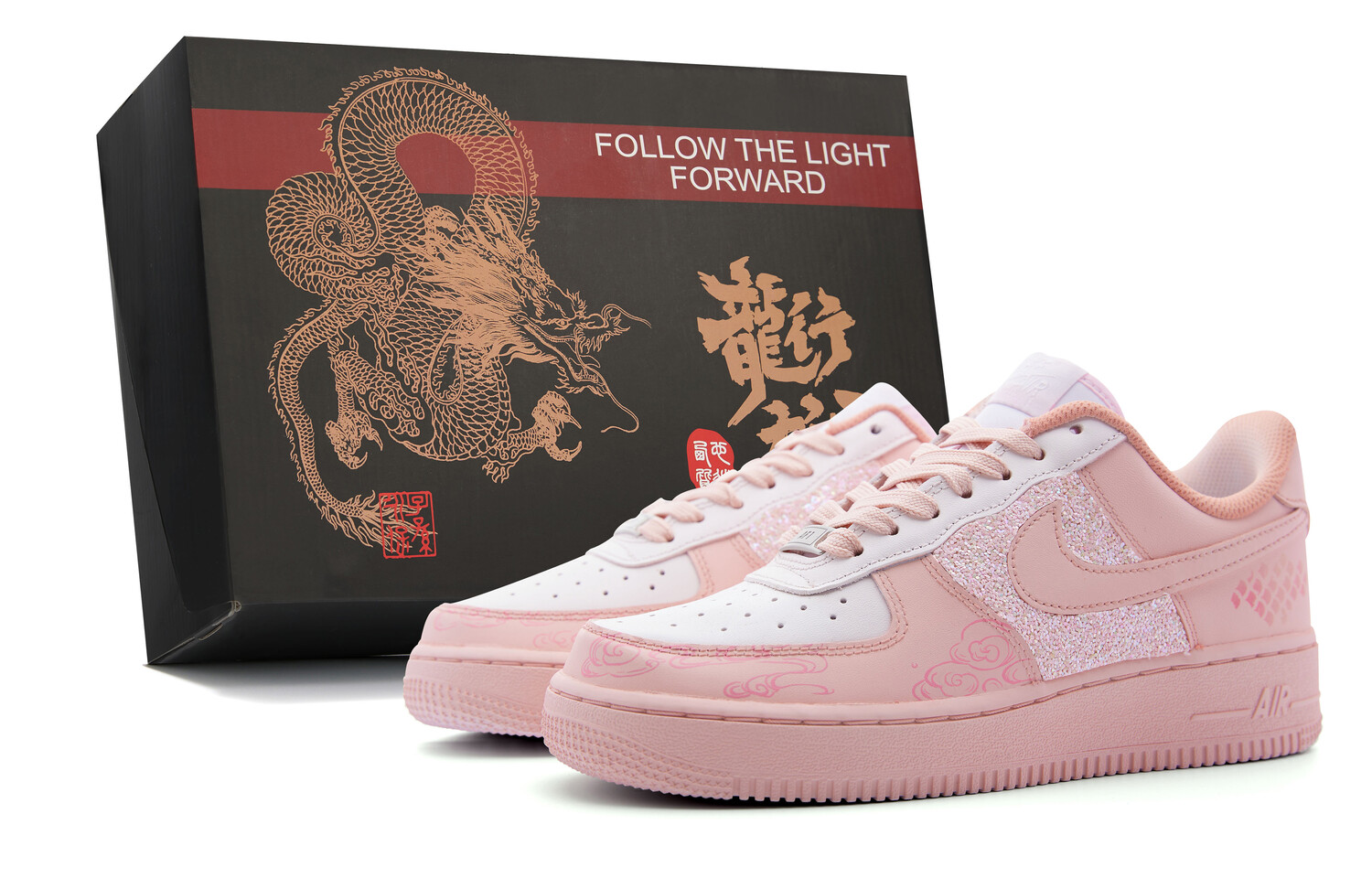 

Женские кроссовки для скейтбординга Nike Air Force 1, Customized