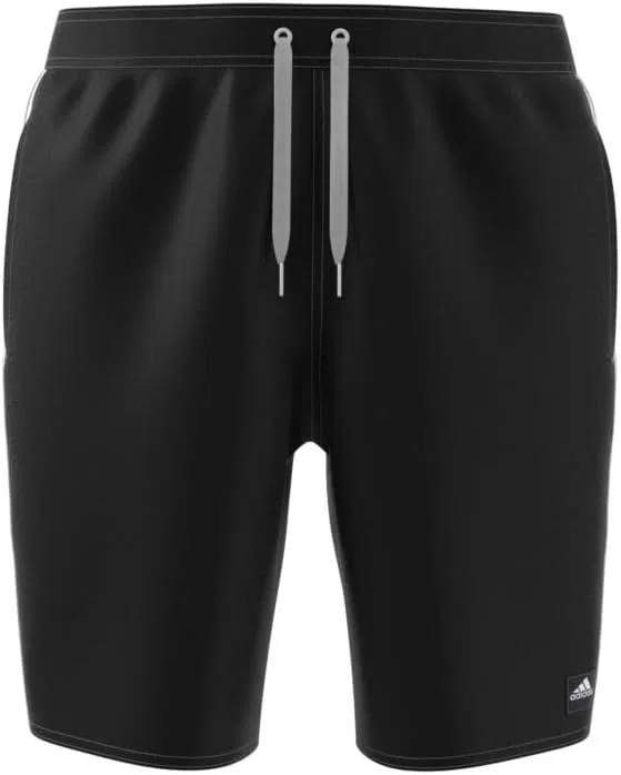 Плавки Adidas 3-Stripes Classics 19", черно-белый — фото 4
