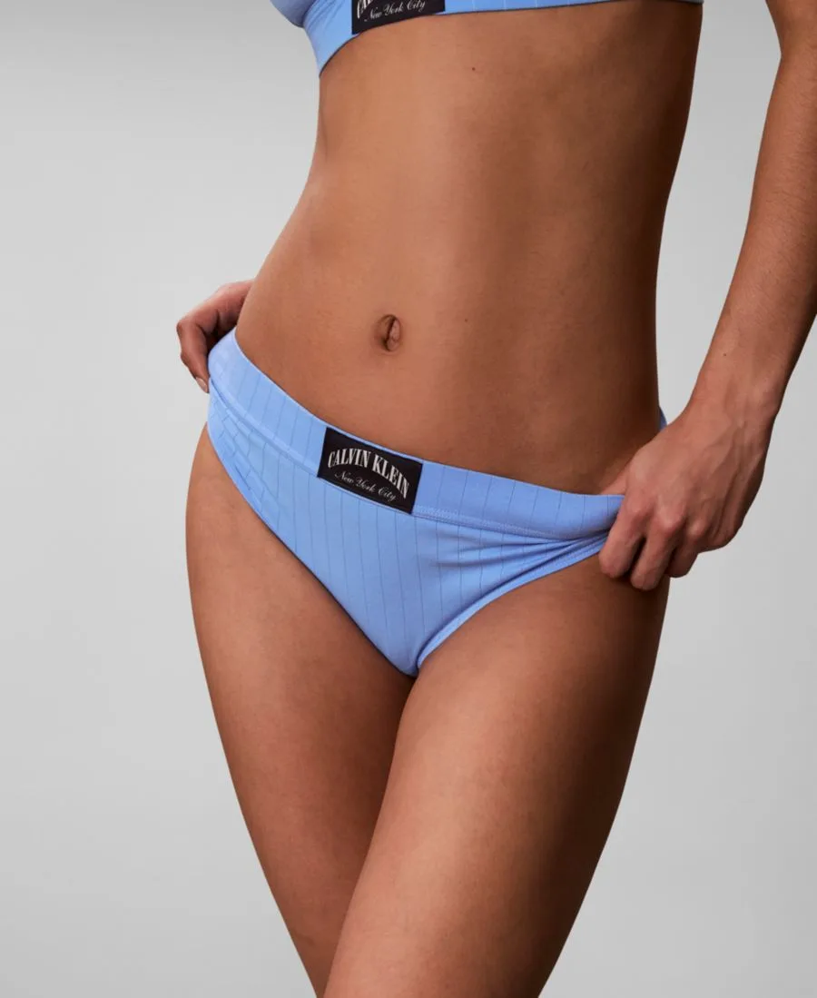 Спортивные трусики-бикини Heritage Calvin Klein, синий descent