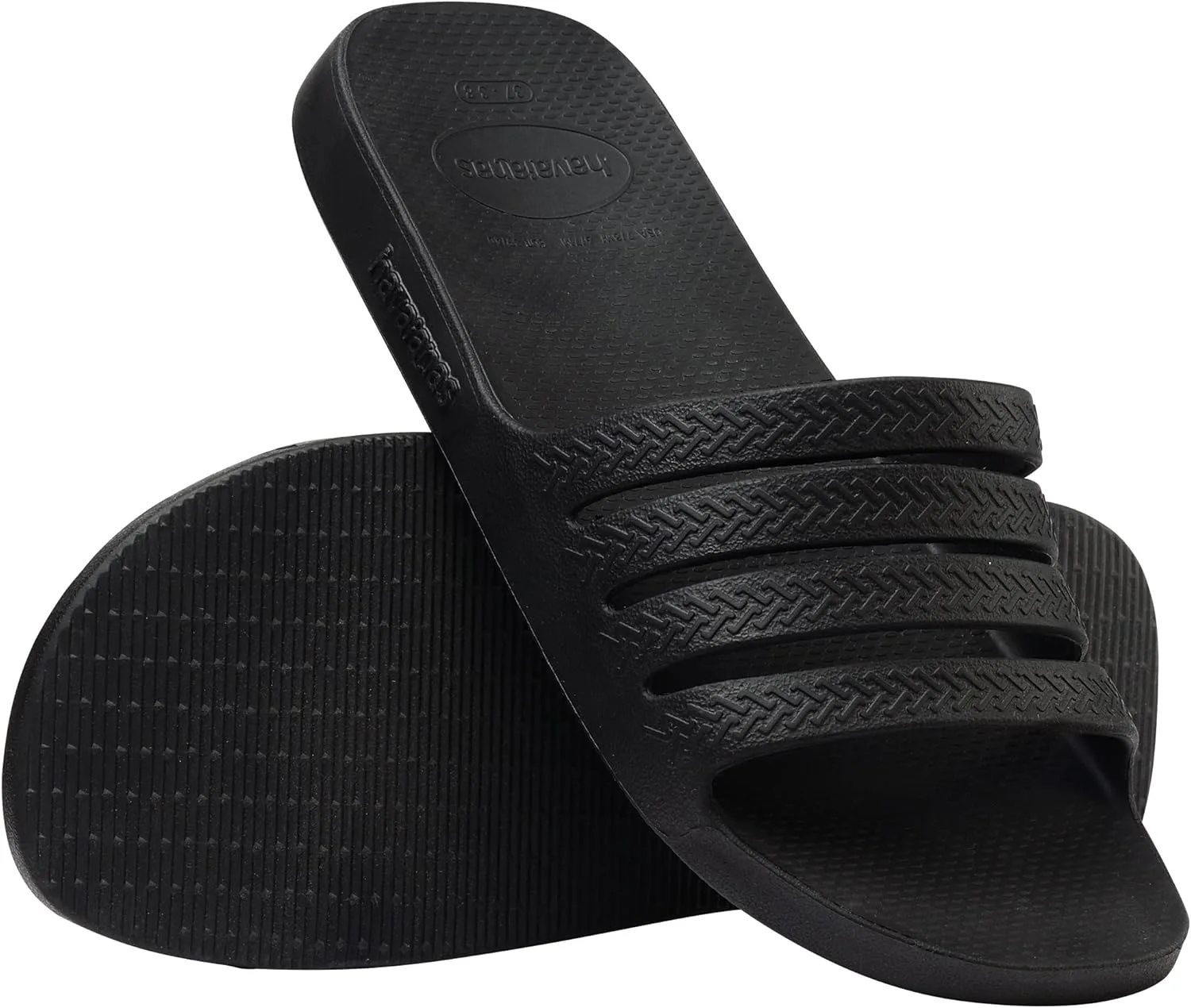 Сандалии Havaianas Slide Stradi, черный — фото 4