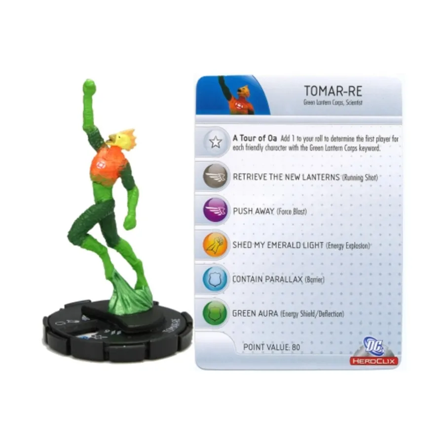 

Томар Ре #004, DC HeroClix - Green Lantern Movie Gravity Feed - Singles