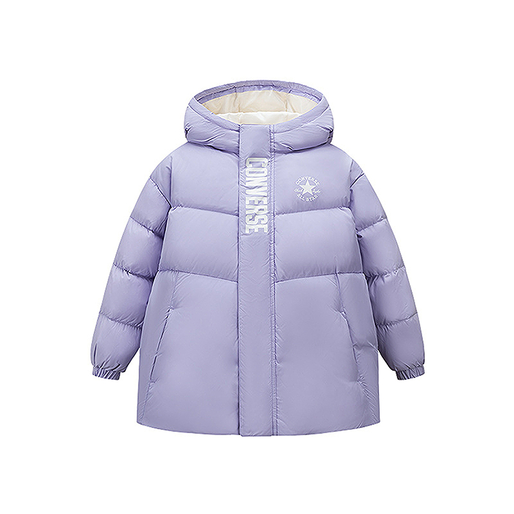 

Детская утепленная куртка Converse, фиолетовый