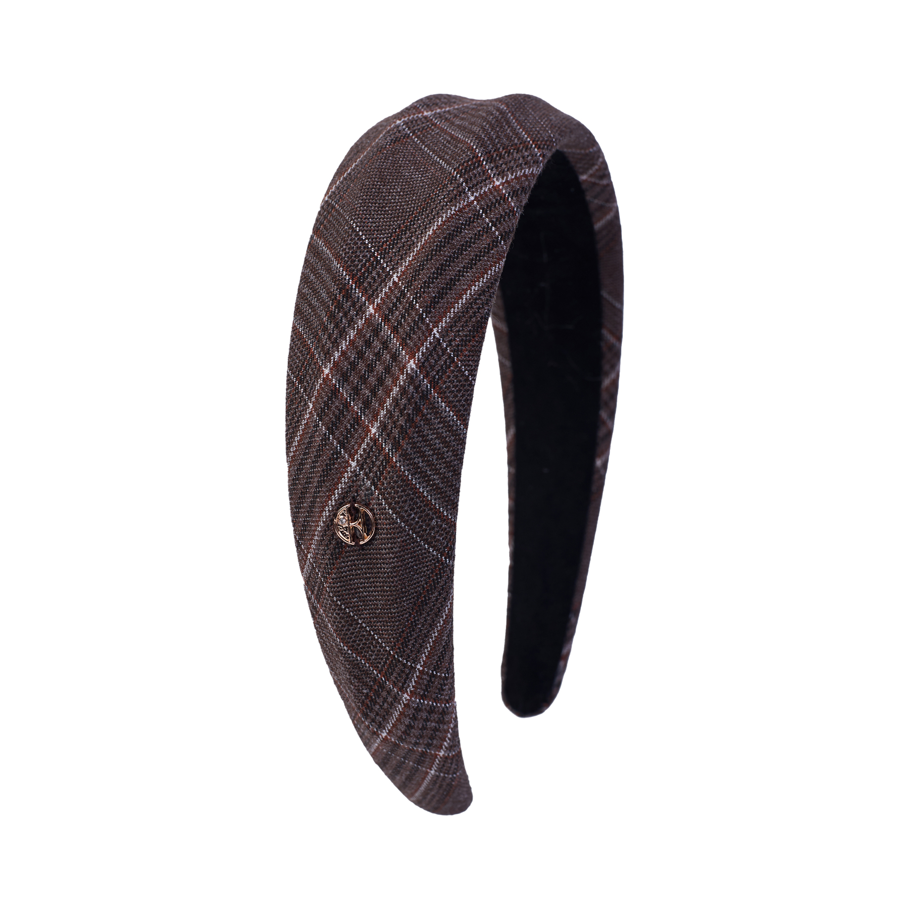 

Повязка на голову Women's ELLE, plaid коричневый