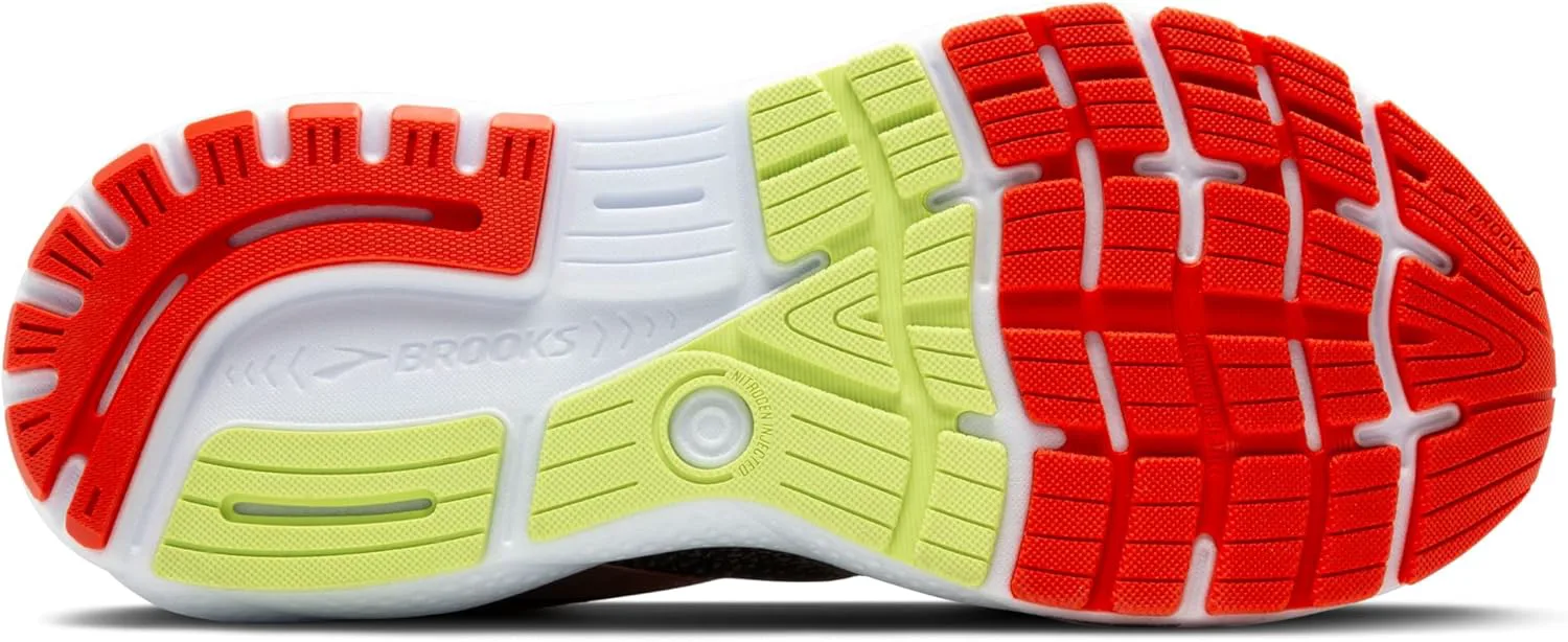 

Мужские нейтральные беговые кроссовки Brooks Ghost 16, черный/красный/зеленый