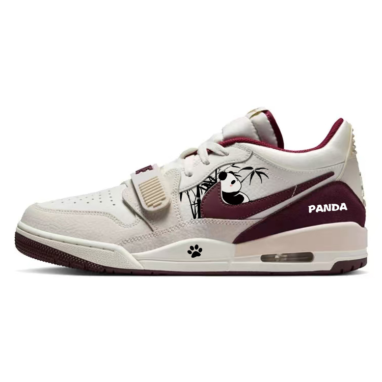 

Jordan Баскетбольные кроссовки Legacy 312 с низким верхом, износостойкие, нескользящие, винтажные, коричневые