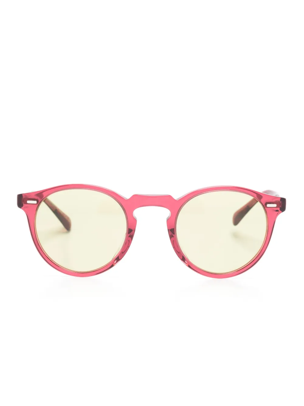 

Солнцезащитные очки Gregory в круглой оправе Oliver Peoples, розовый