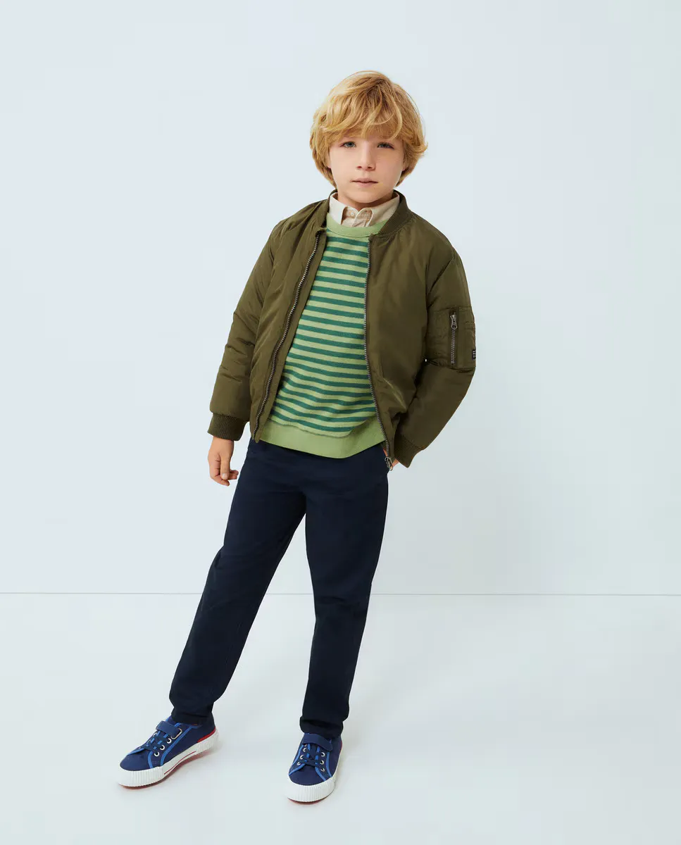 

Базовые резиновые штаны для мальчиков Kids El Corte Inglés, темно-синий