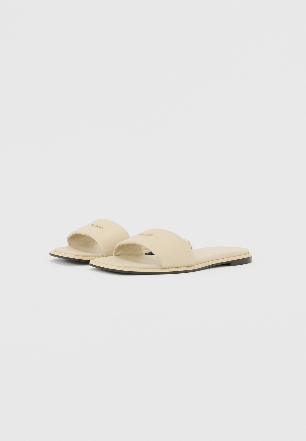 Сандалии FLAT SANDAL SQUARE Calvin Klein, серо-коричневый — фото 2