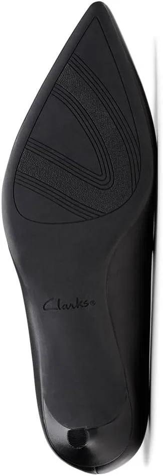 Унисекс туфли Clarks Originals Zarey Court Shoe, Black (Black Leather) — фото 2