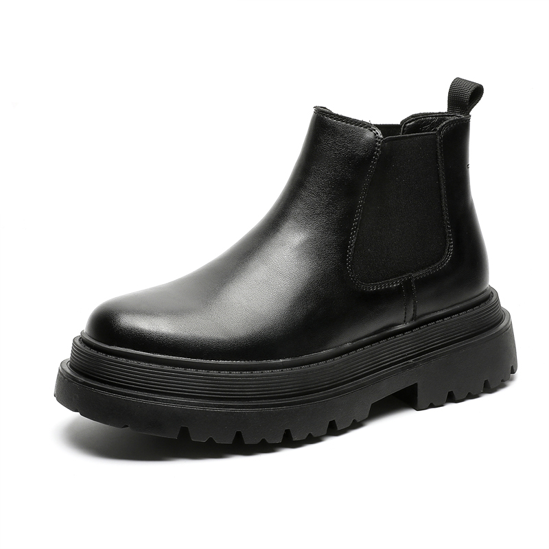 

Ботинки Челси мужские Mo Xu, Black [Fleece-Lined]