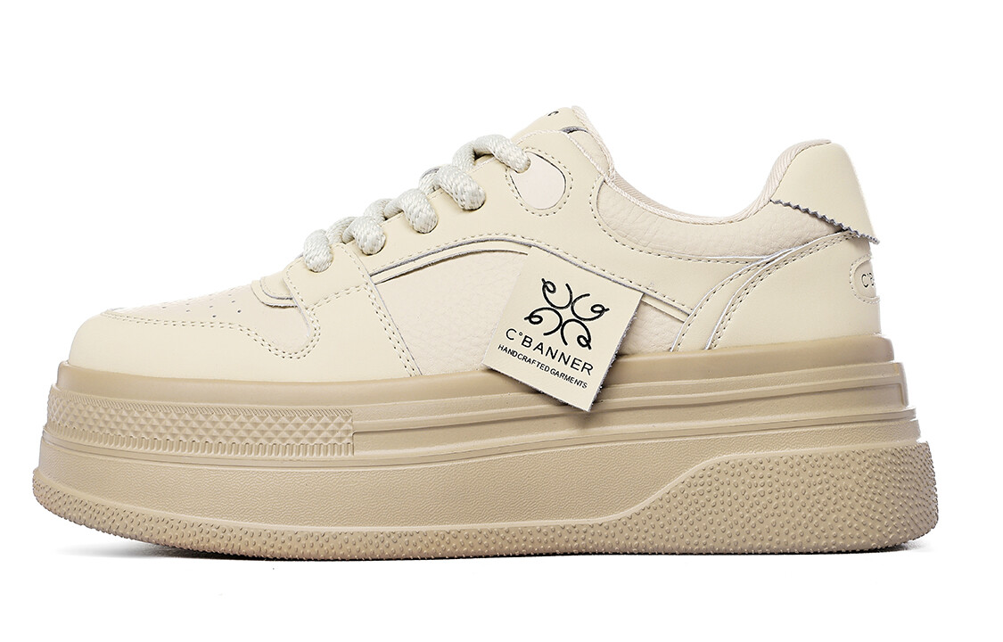 

Кроссовки CВ°BANNER Skateboard Shoes Women's Low-Top Beige, бежевый