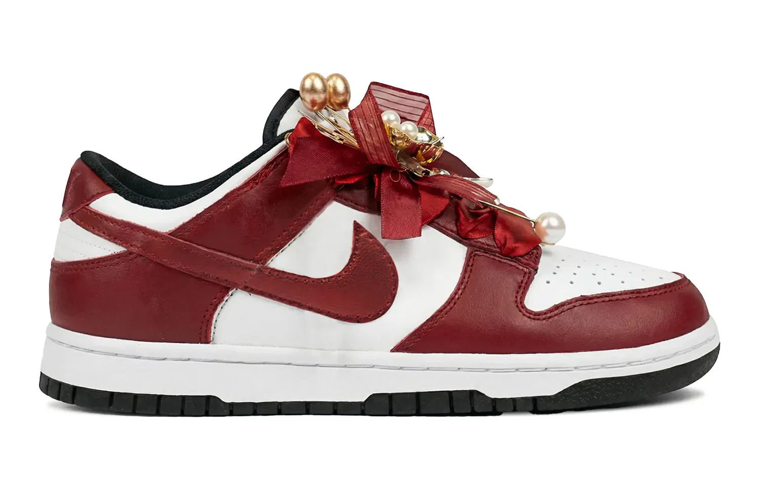 Кроссовки Nike Dunk Low Retro Brick Red — фото 4