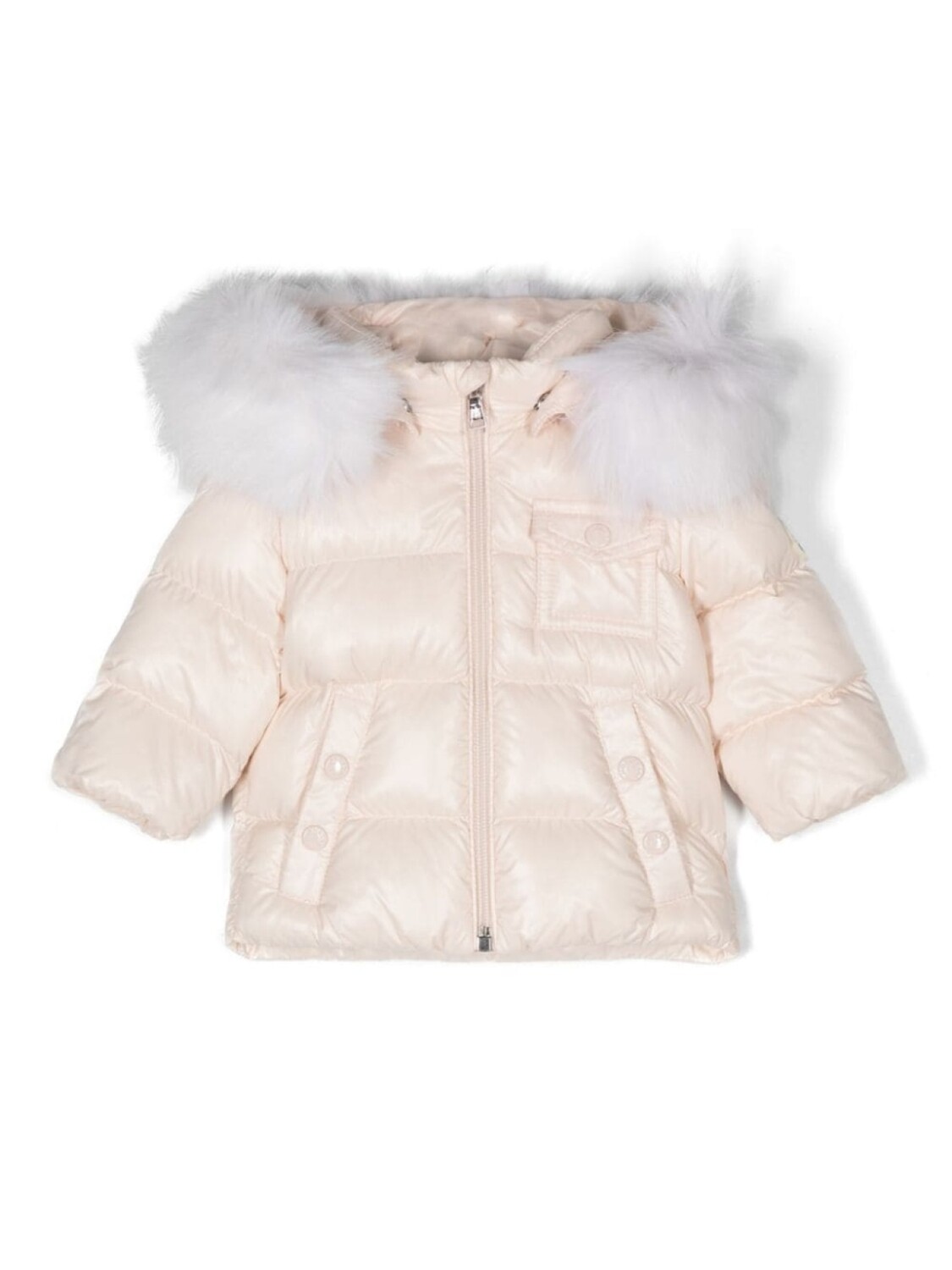 

Moncler Enfant утепленная куртка K2F, розовый