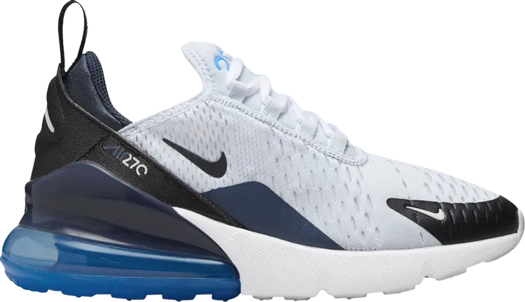 

Кроссовки Air Max 270 GS 'Football Grey Thunder Blue', серый