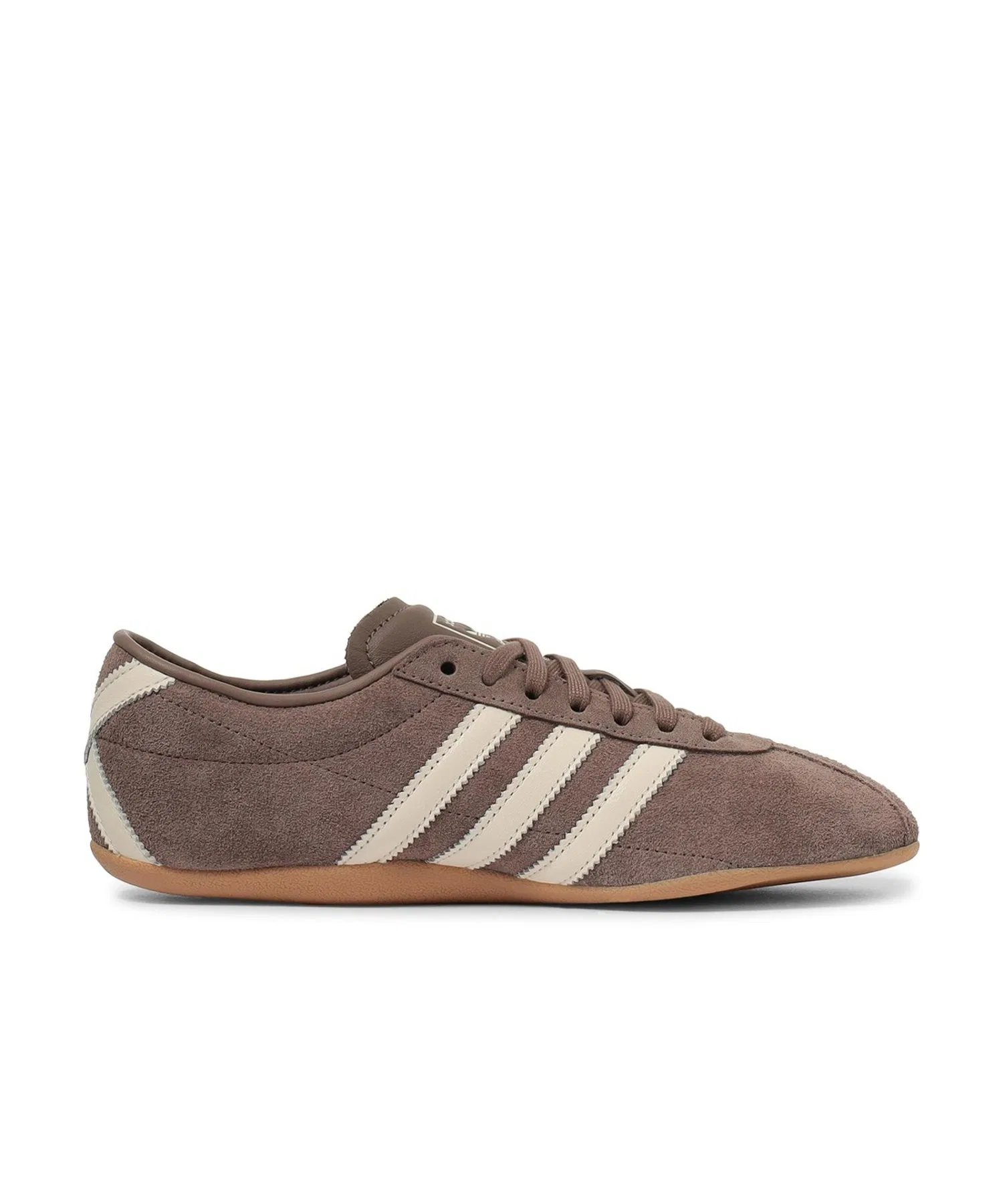 Унисекс кроссовки из замши adidas TOKYO W KI3584 коричневые — фото 2