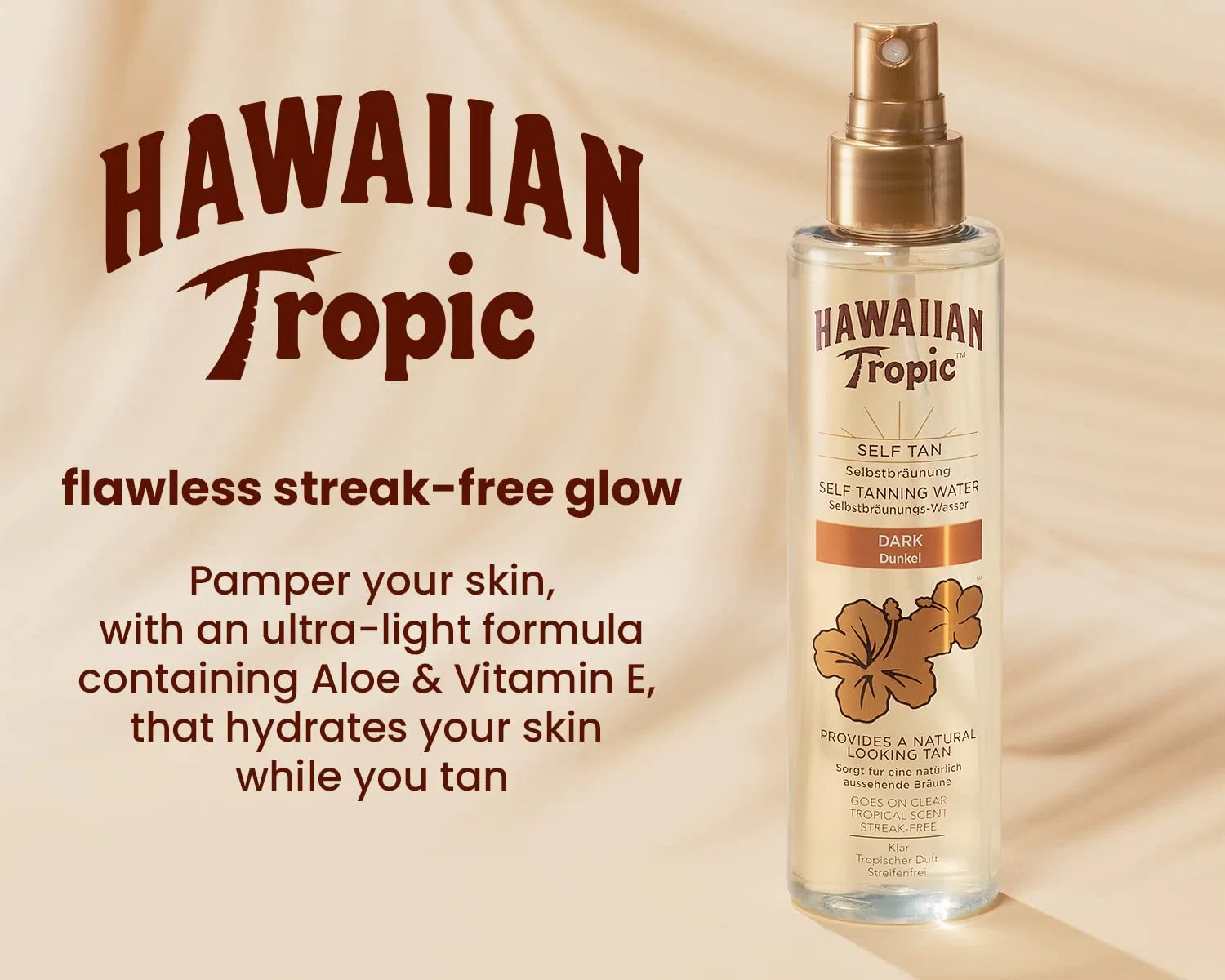 Вода-автозагар «Dark Self Tan Water» от Hawaiian Tropic, 190 мл Hawaiian Tropic, Dark — фото 4