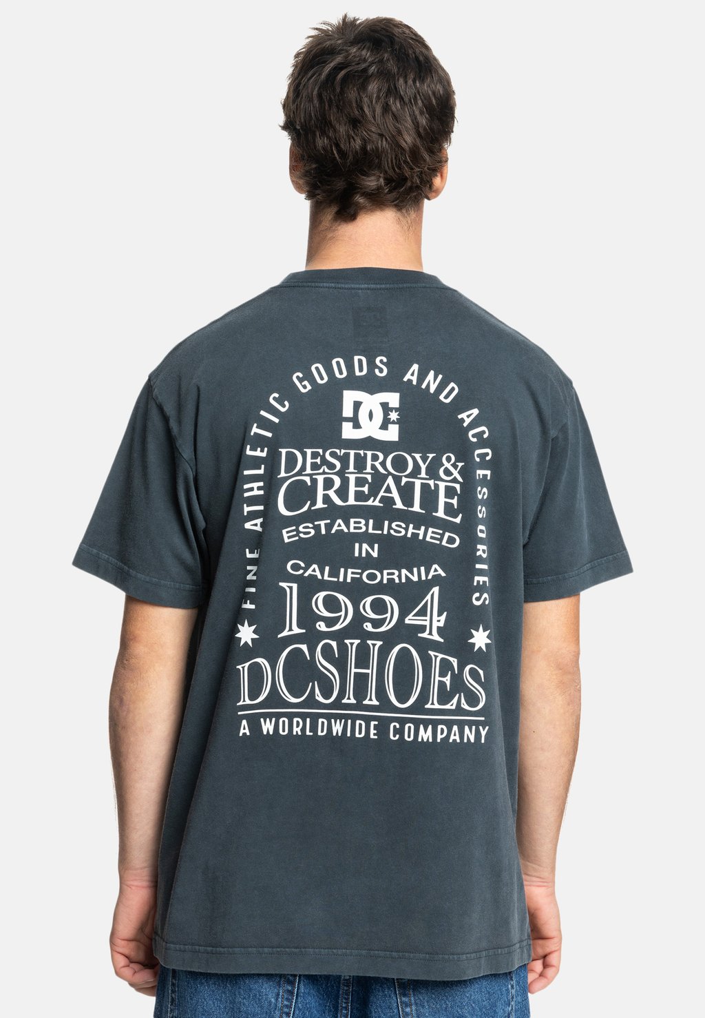 

Футболка с принтом LINE UP DC Shoes, черный