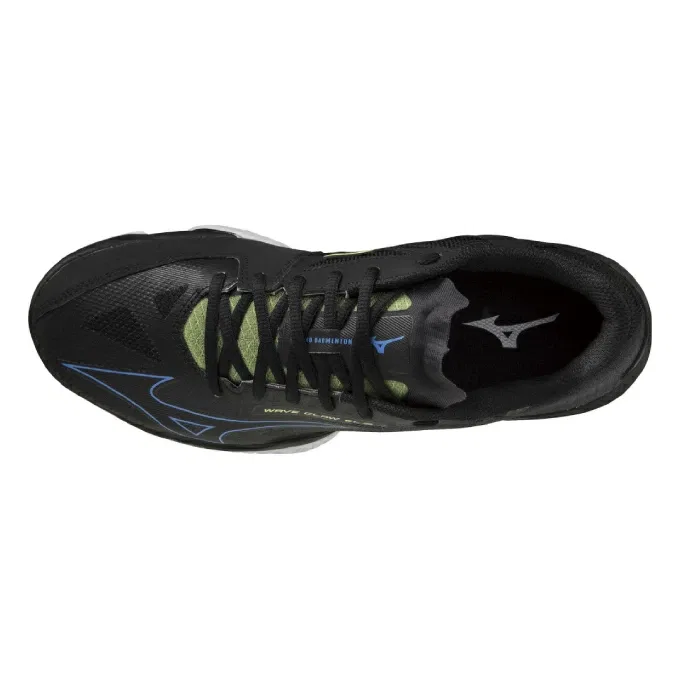 Унисекс кроссовки для бадминтона «Wave Claw EL 2» от Mizuno, Bk/Bl/Ye — фото 3