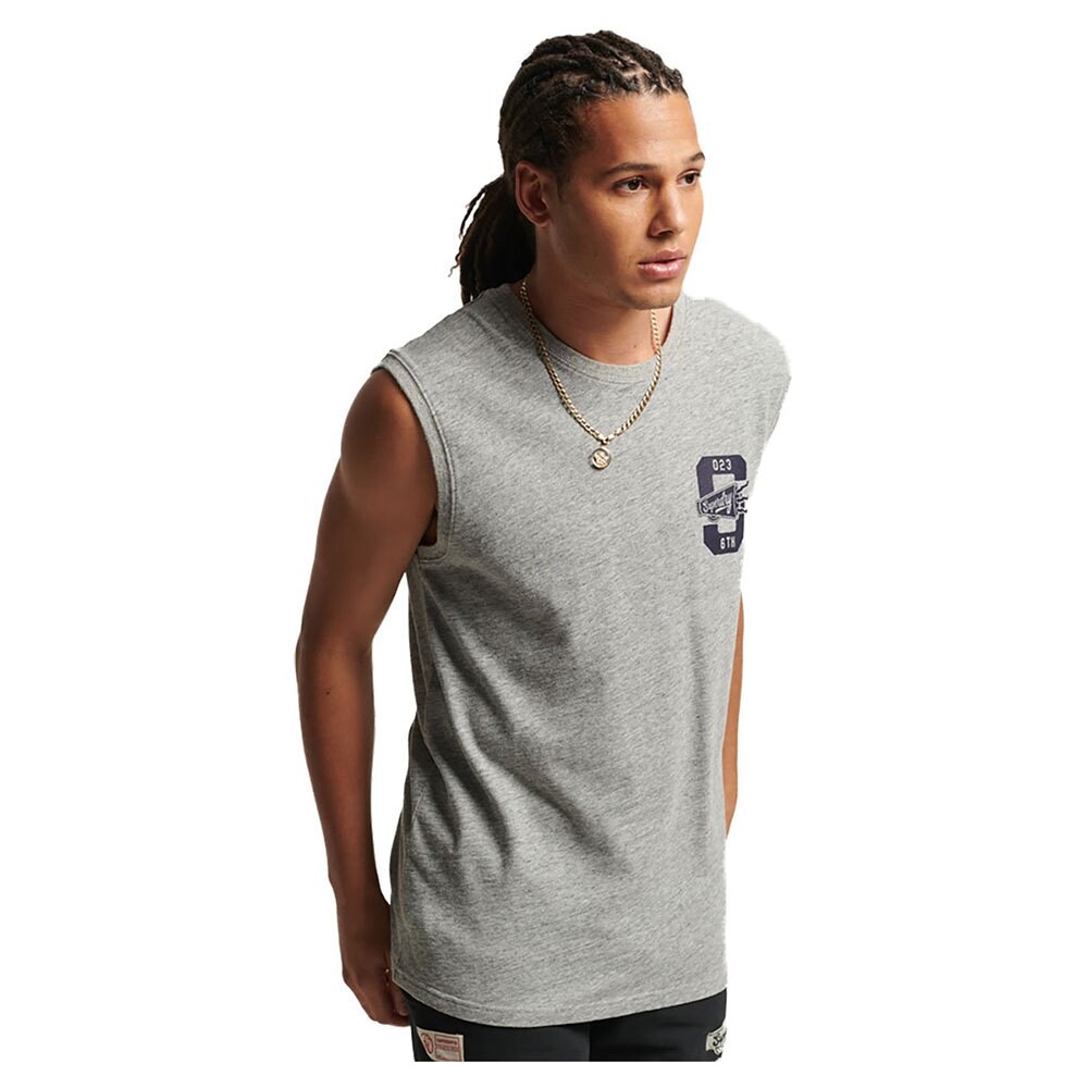 

Футболка Superdry Vintage Athletic Vest, серый