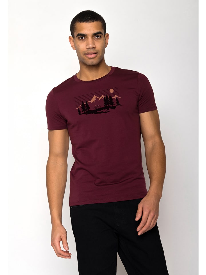 

Футболка Bike Mountain Pines в цвете Velvet Rain GreenBomb