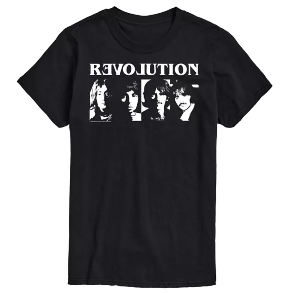

Футболка The Beatles Revolution от Big & Tall Licensed Character, черный