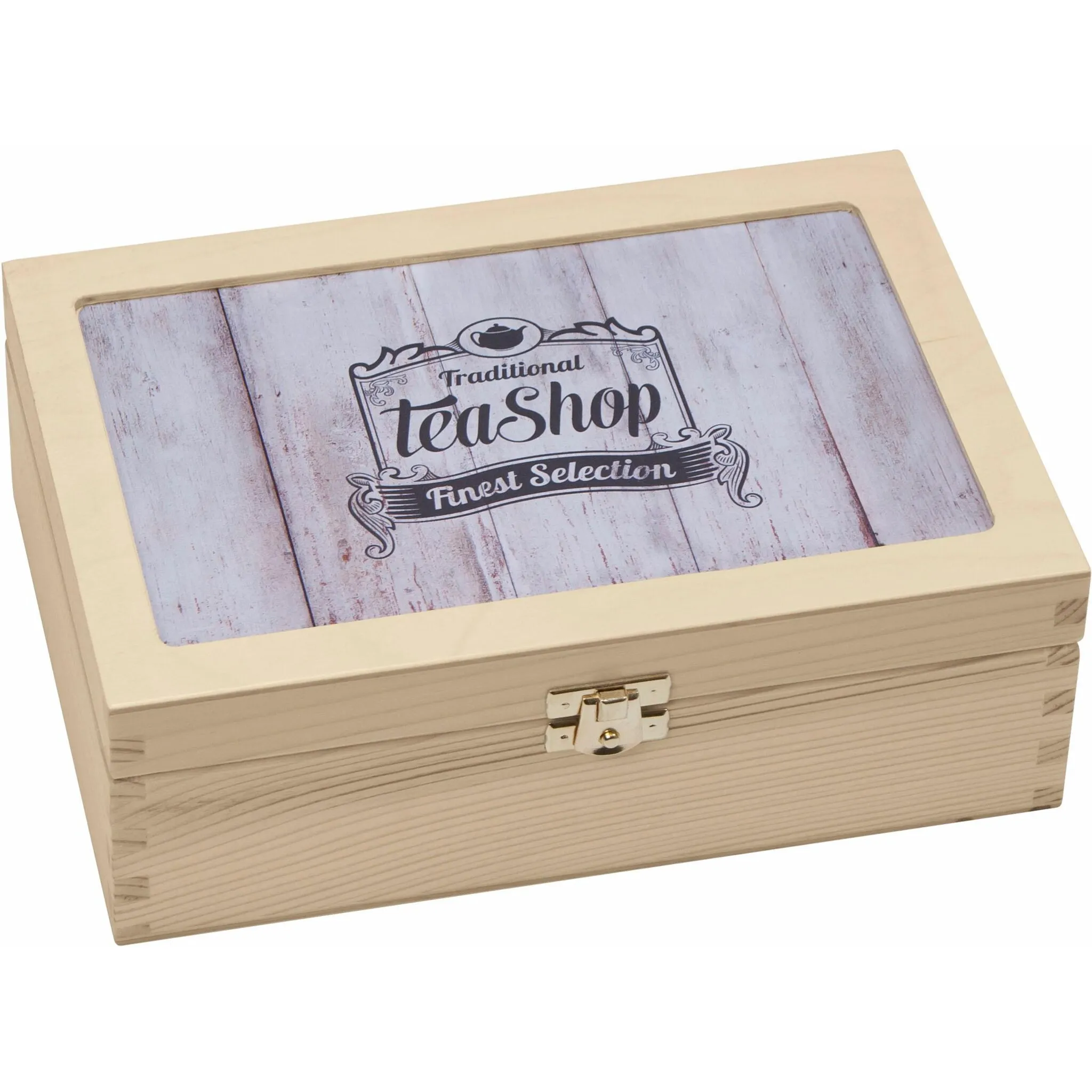 

Коробочка для чая Contento «Традиционная чайная лавка Finest Selection», (1 шт.), цвет natur