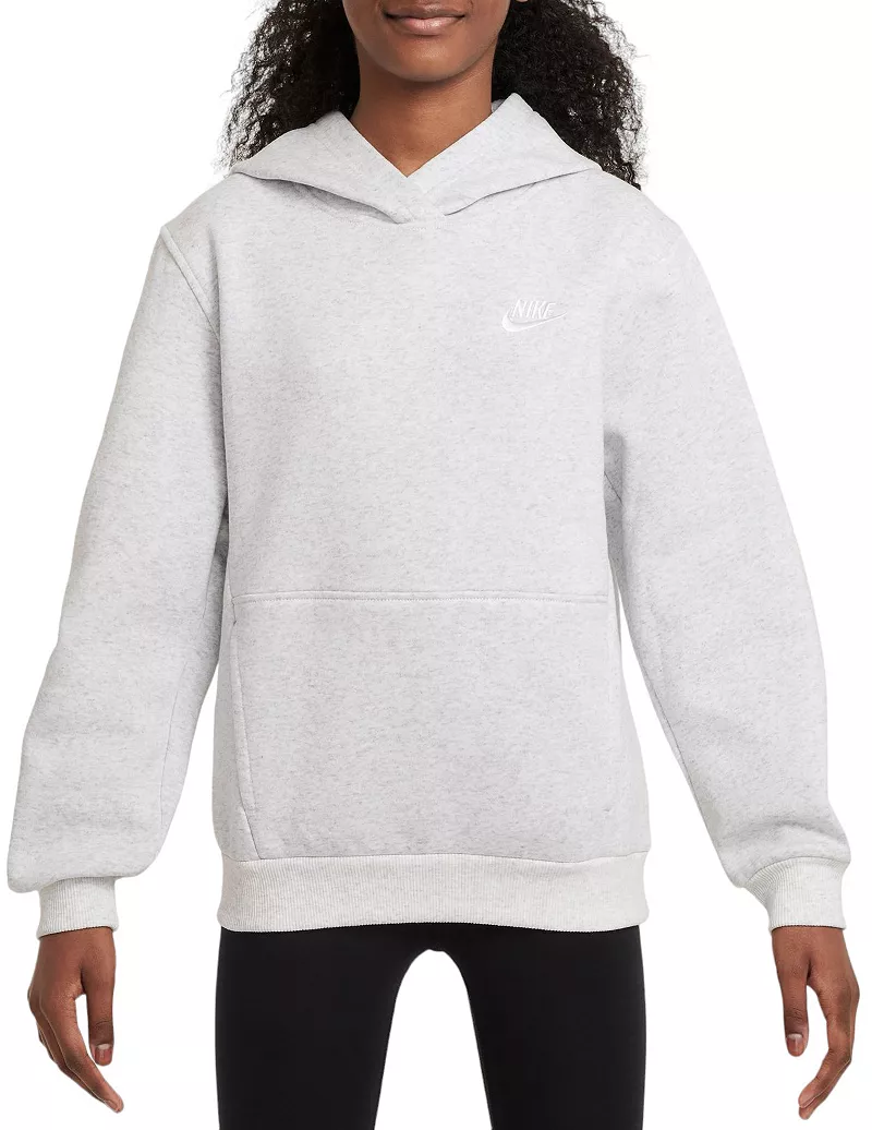 

Флисовая худи Nike All Kids Fit Sportswear Club, цвет Birch Heather