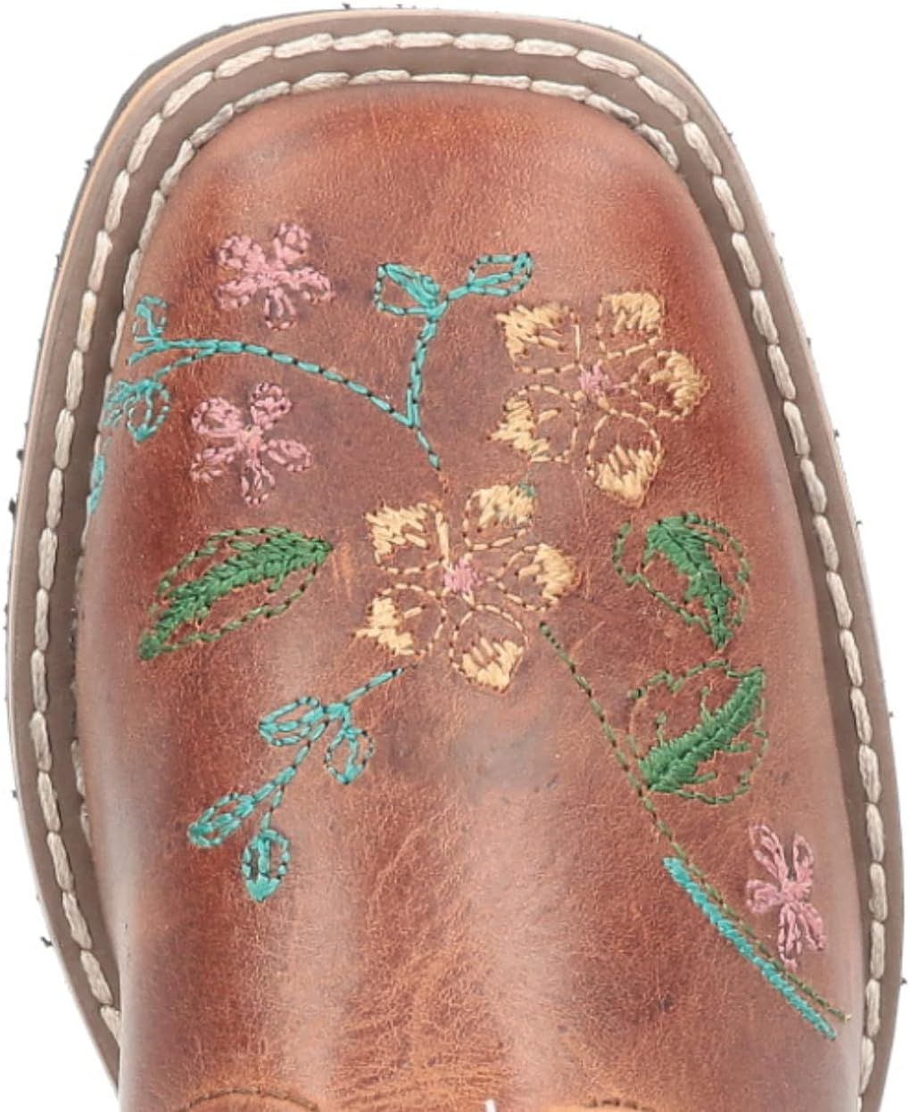 Детские сапоги Smoky Mountain Boots для девочек, детские сапоги Smoky Mountain Boots Floralie Western Boot, коричневый/бежевый — фото 2